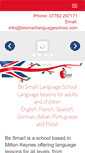 Mobile Screenshot of besmartlanguageschool.com